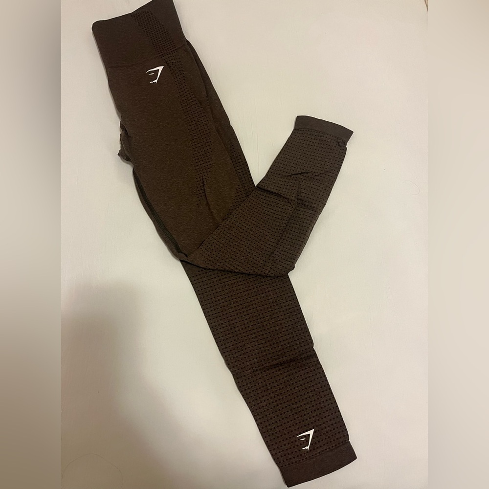 Gymshark Brown VITAL REGULAR LEGGINGS